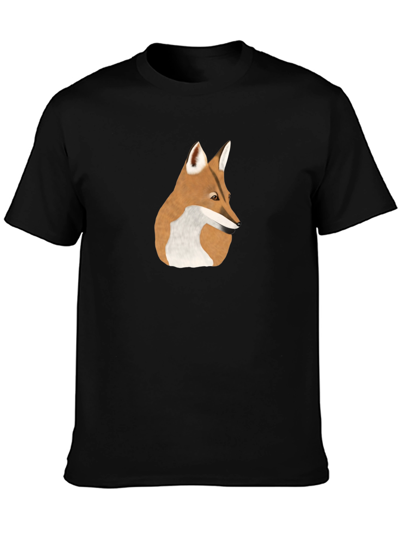 Fox Head Graphic Tee - Premium Cotton