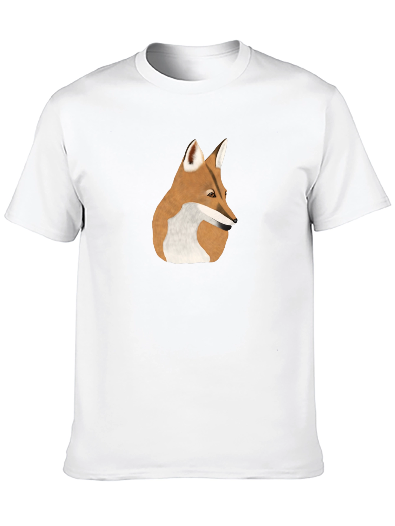 Fox Head Graphic Tee - Premium Cotton