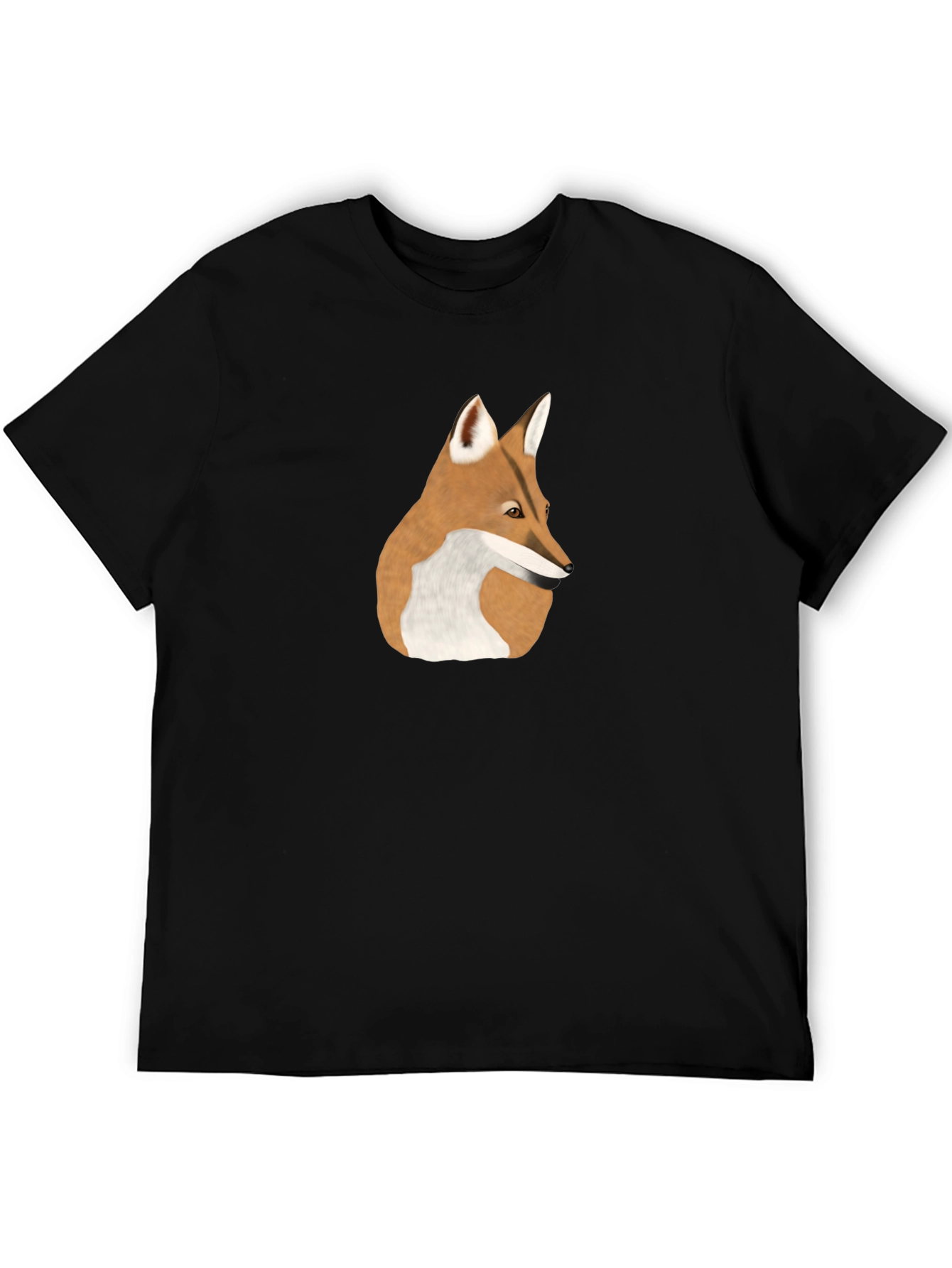 Fox Head Graphic Tee - Premium Cotton