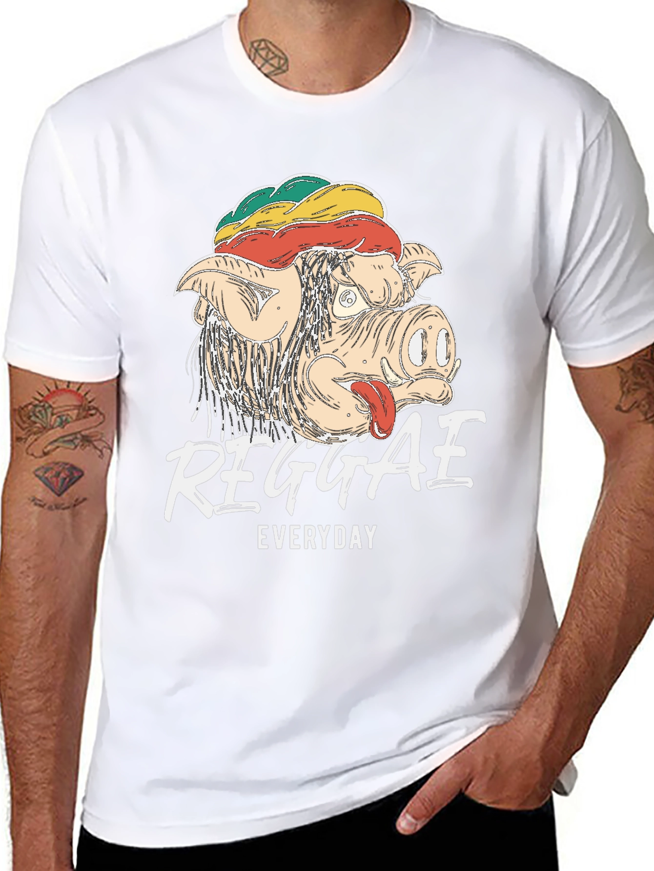 Reggae Everyday Graphic T-Shirt