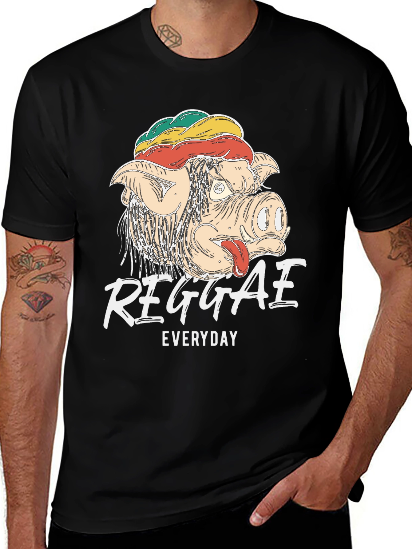 Reggae Everyday Graphic T-Shirt