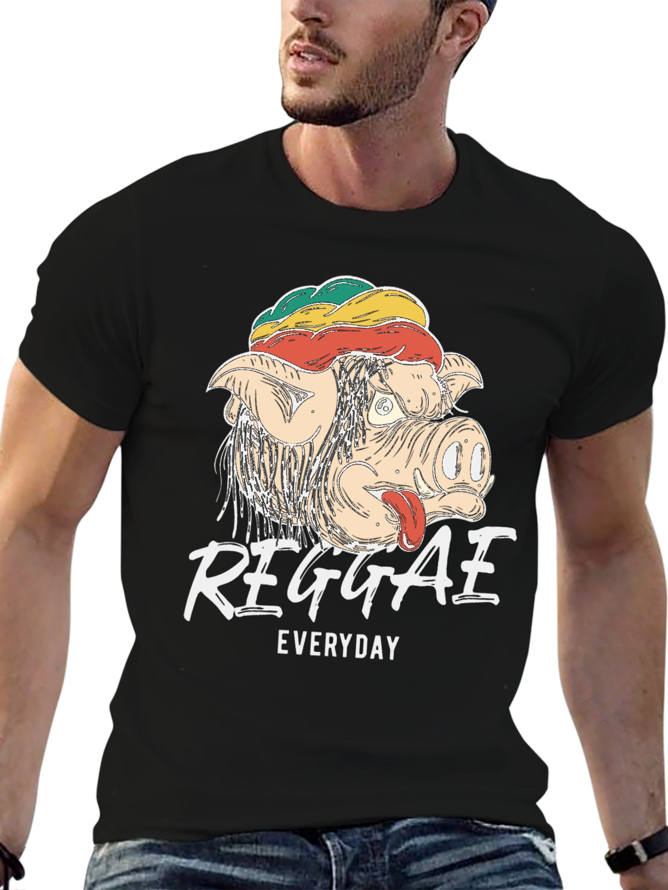 Reggae Everyday Graphic T-Shirt
