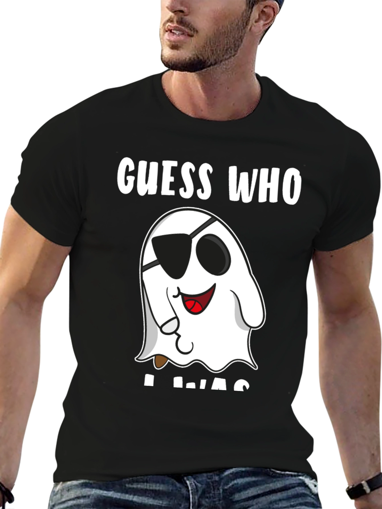 Guess Who I Was? Pirate Ghost Graphic Tee