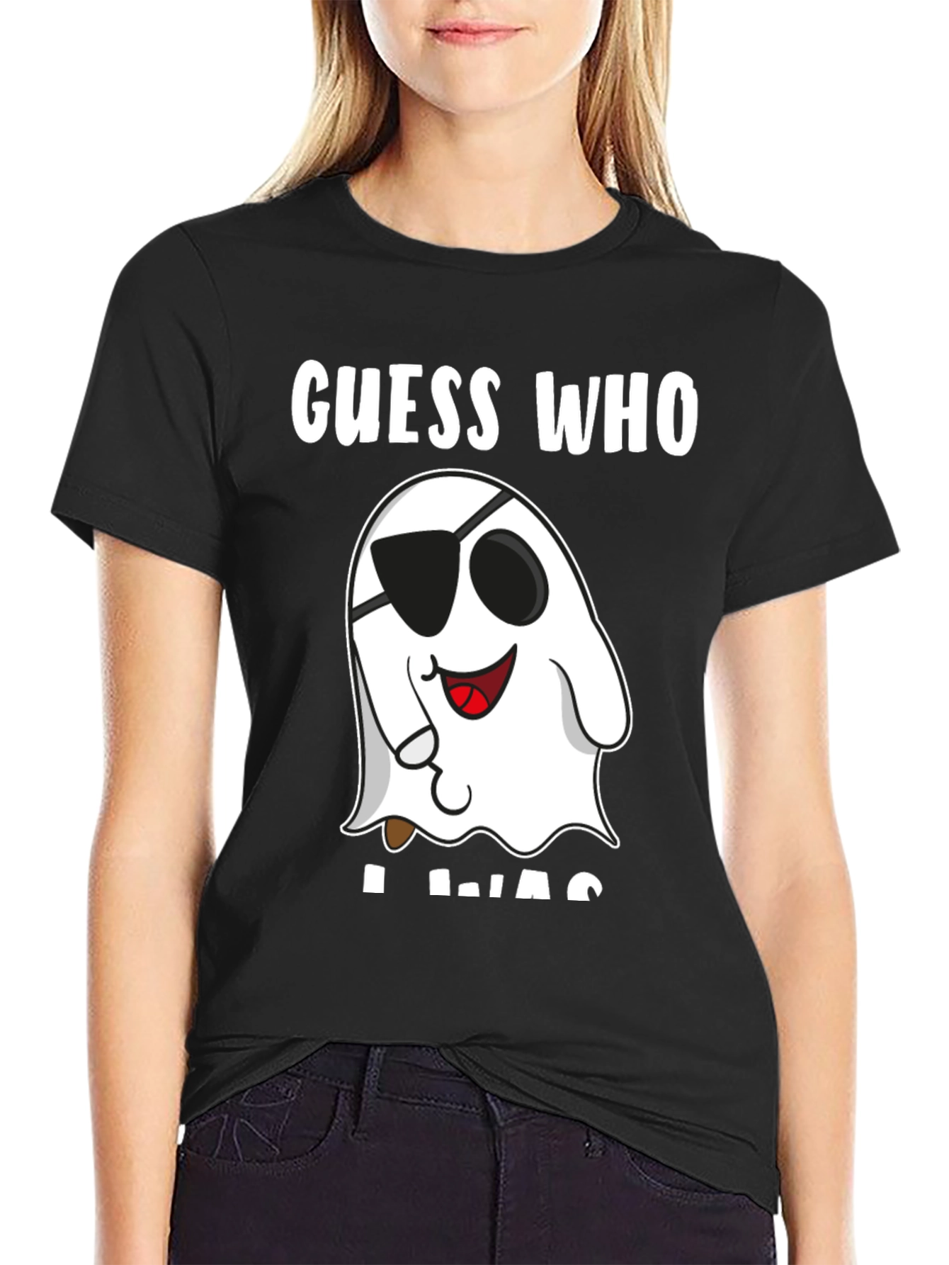 Guess Who I Was? Pirate Ghost Graphic Tee