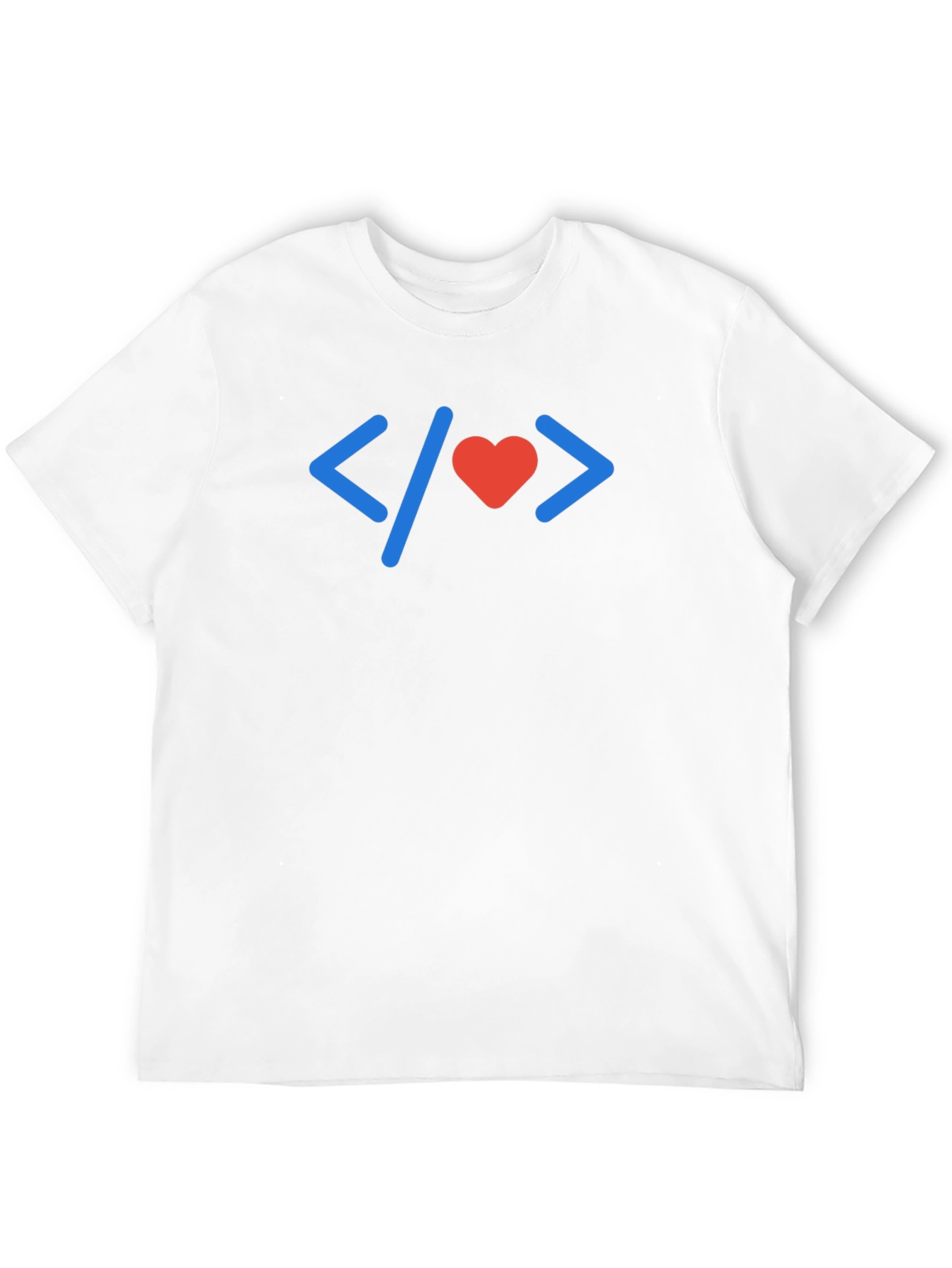 Programmer Love T-Shirt - Coding with Heart