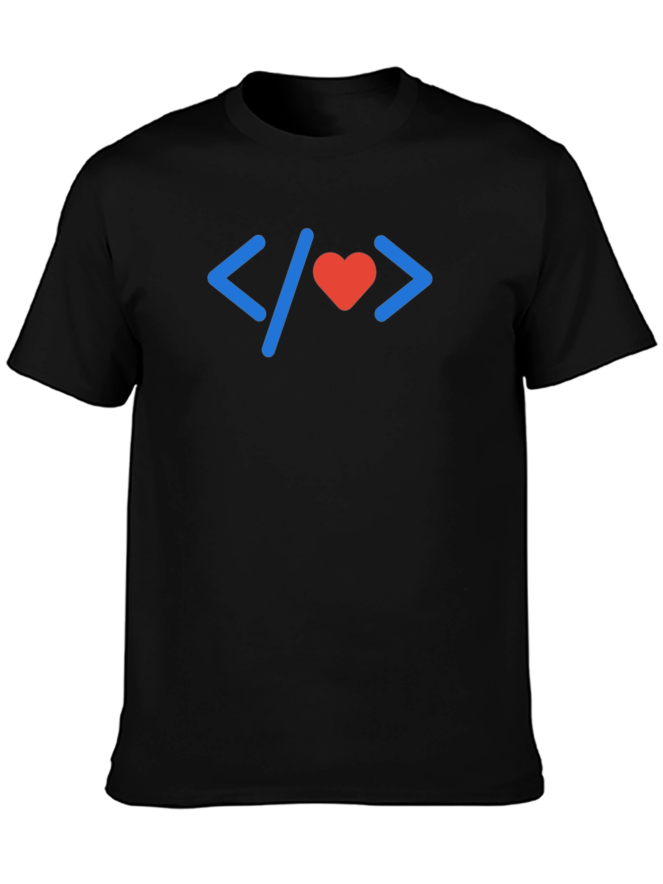 Programmer Love T-Shirt - Coding with Heart