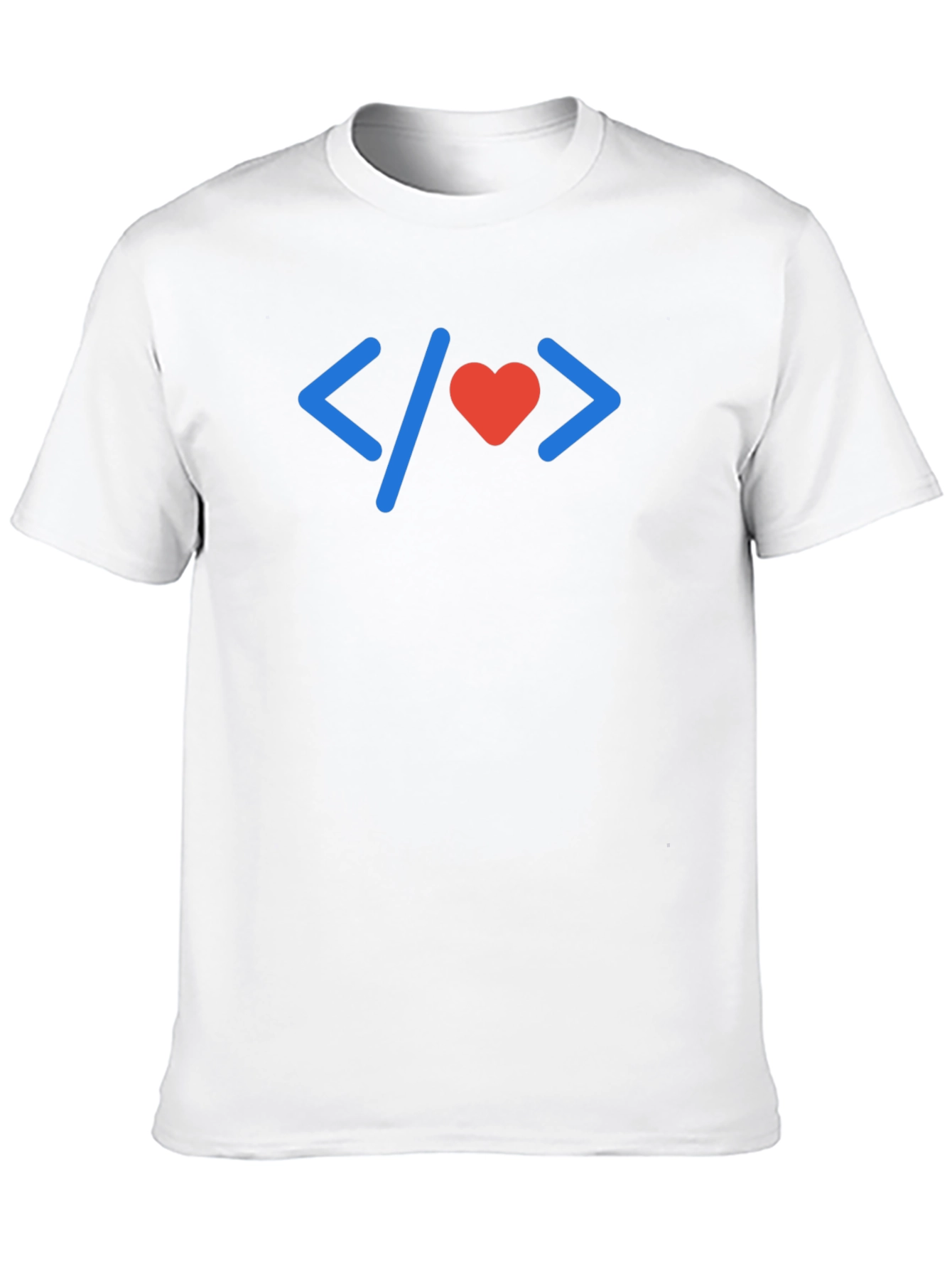 Programmer Love T-Shirt - Coding with Heart