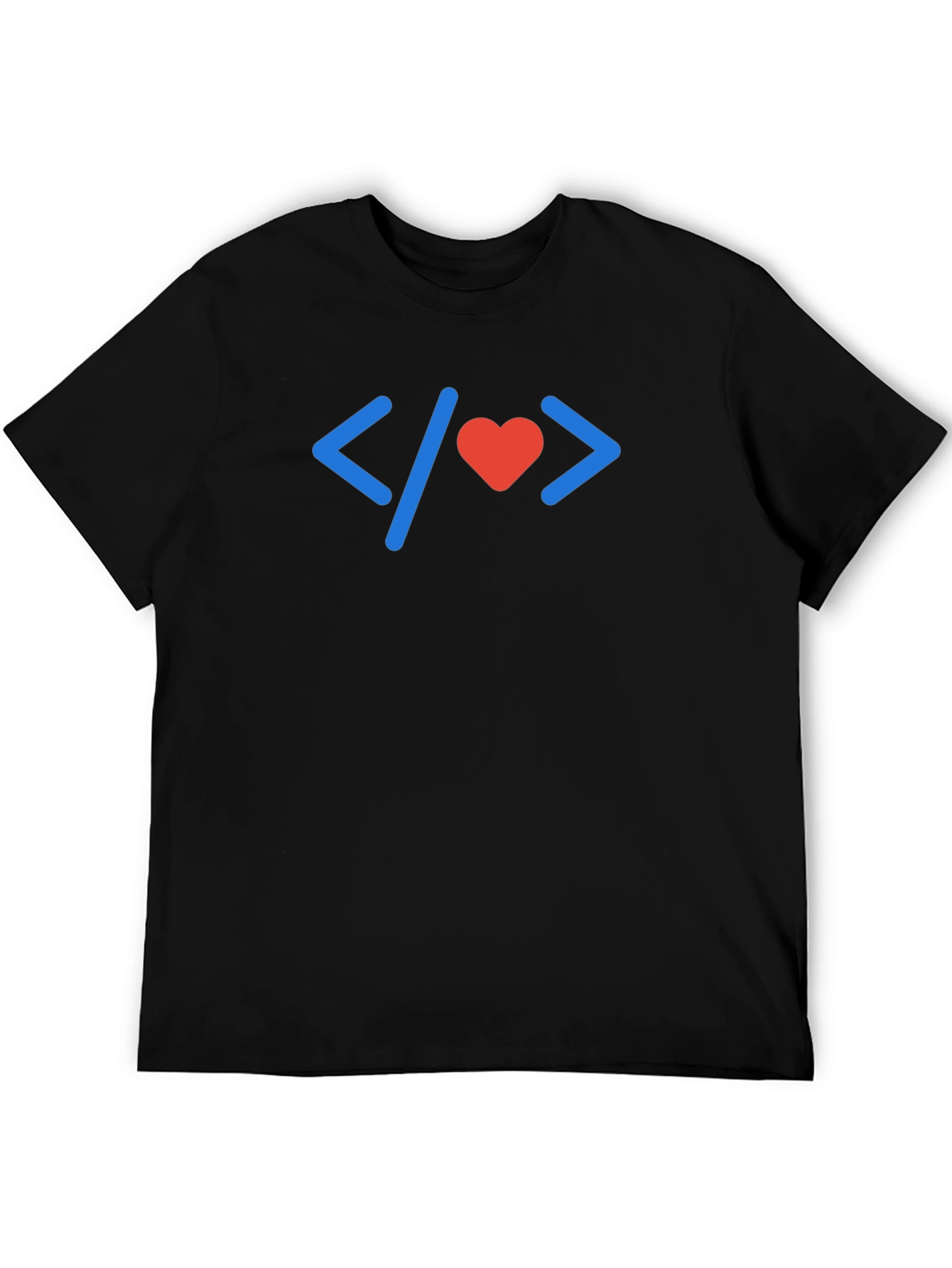 Programmer Love T-Shirt - Coding with Heart