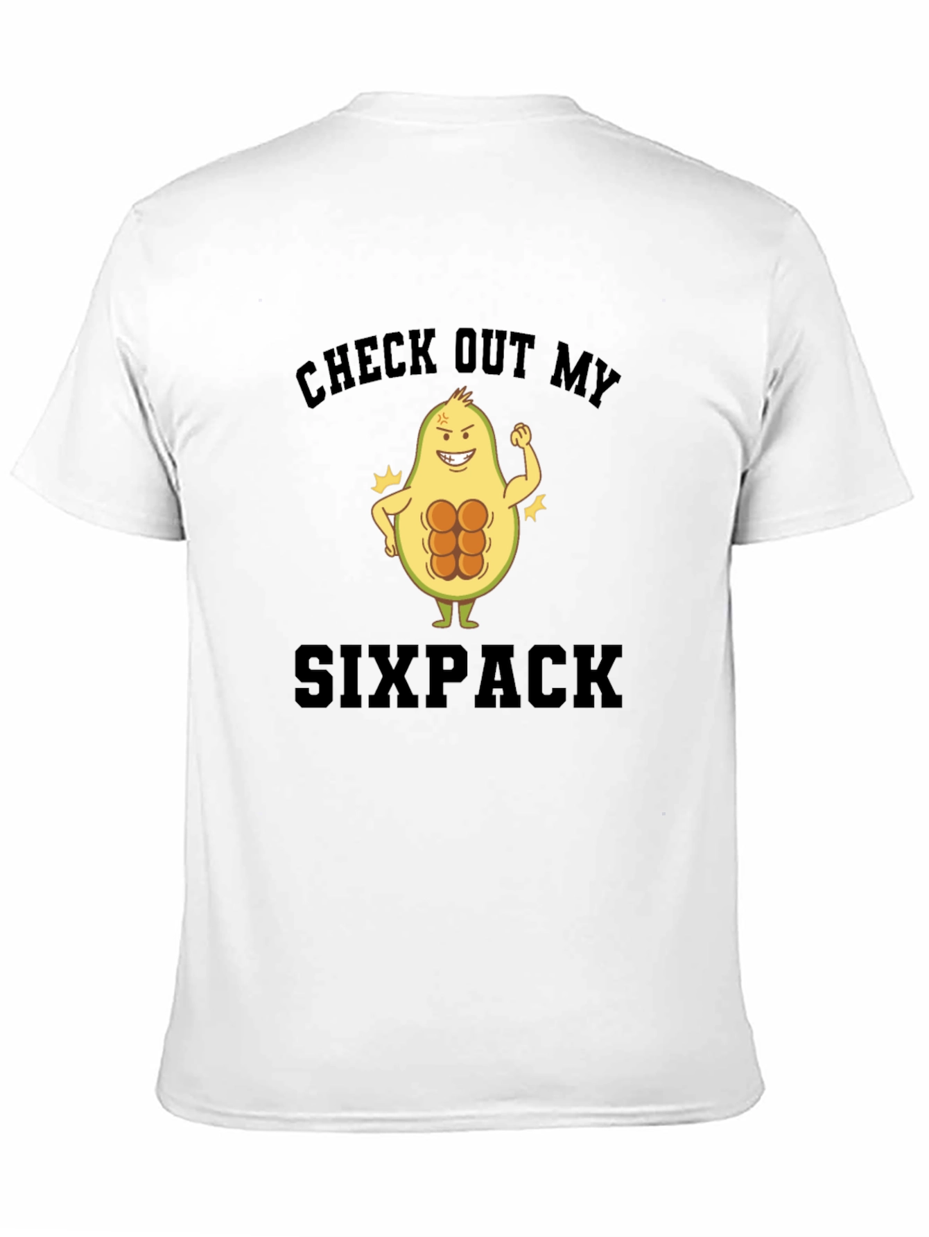 Avocado Six Pack Graphic T-Shirt