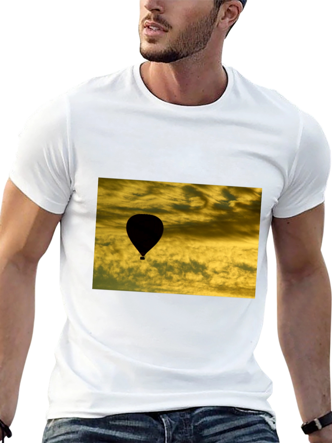 Hot Air Balloon Silhouette T-Shirt