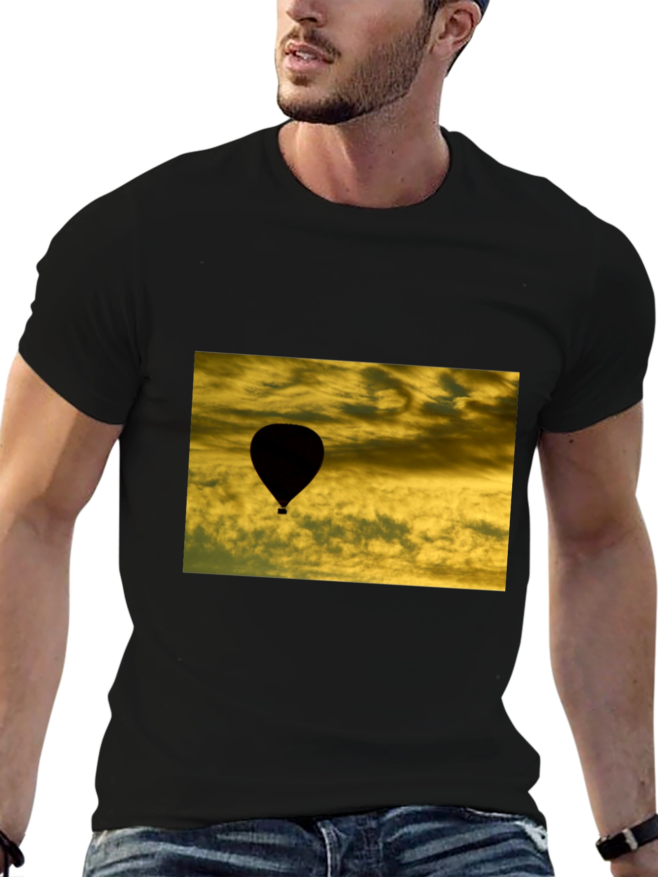 Hot Air Balloon Silhouette T-Shirt