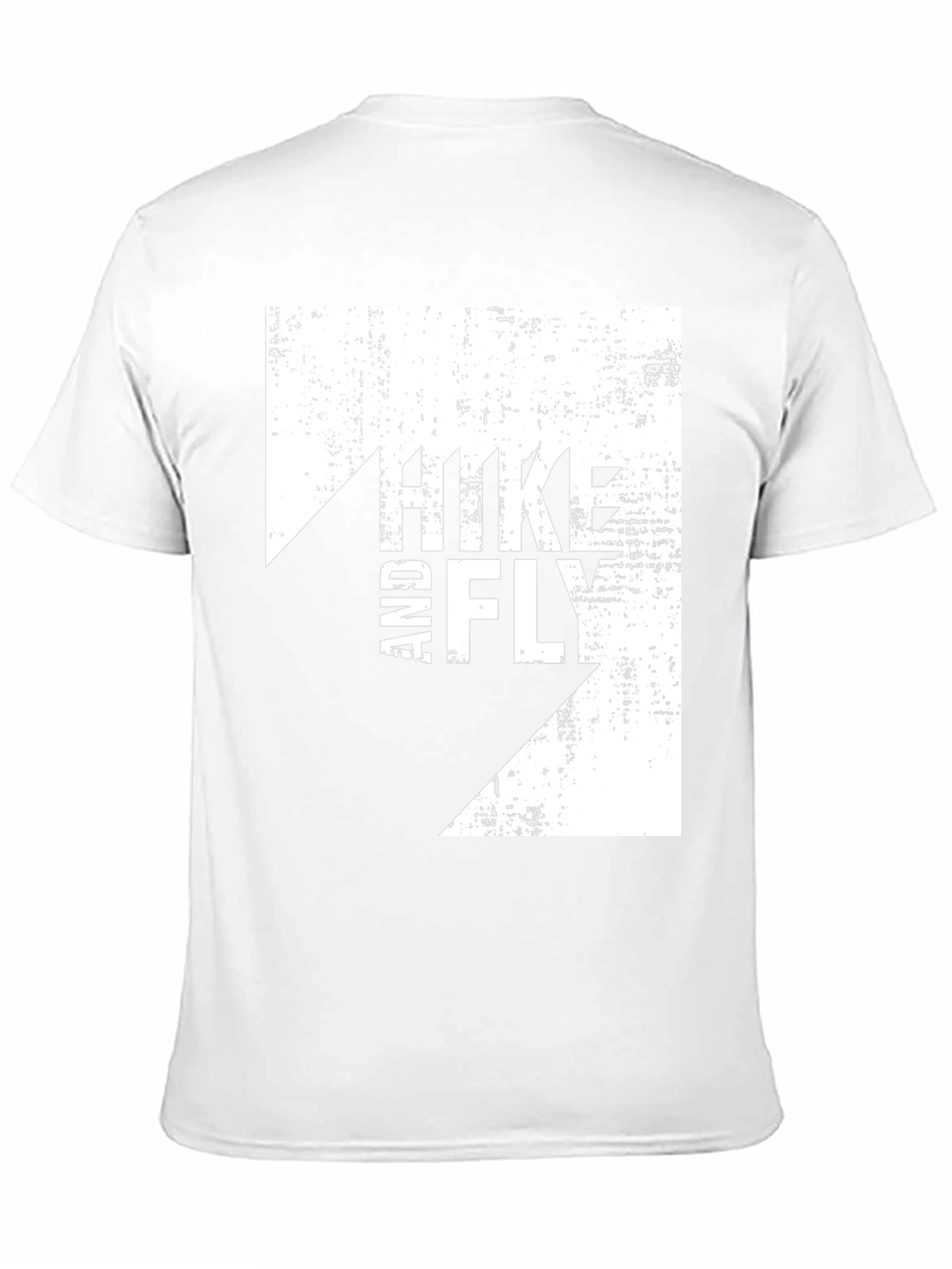 Hike and Fly Graphic Tee - Black Cotton T-Shirt