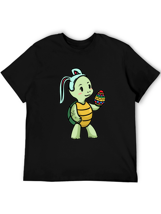 Turtle with Bunny Ears Easter T-Shirt