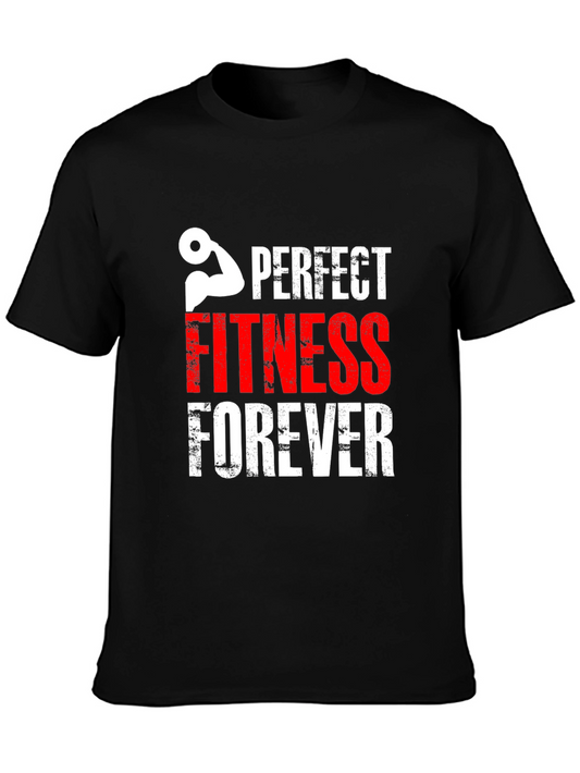 Perfect Fitness Forever Black T-Shirt