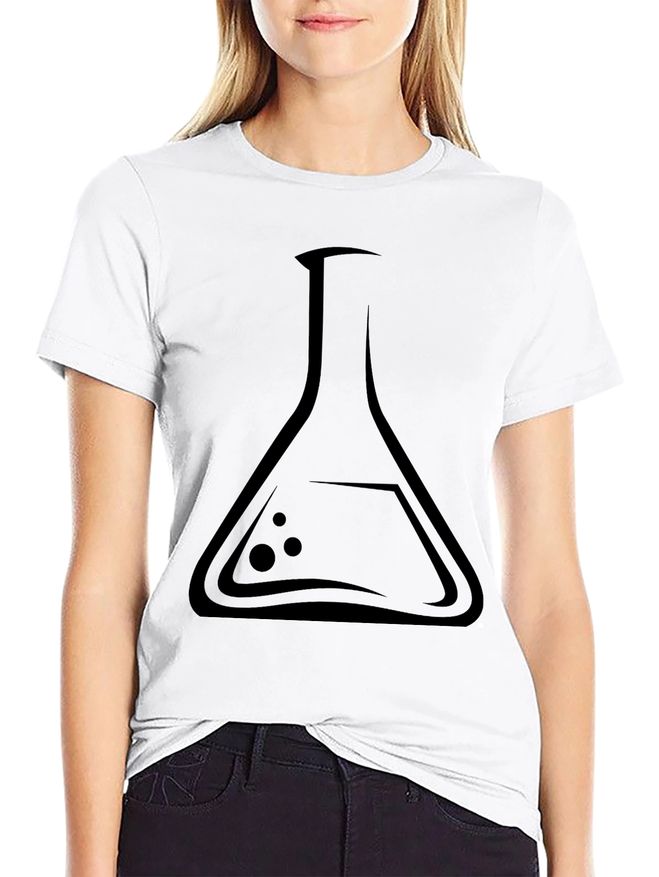Science Beaker Graphic Tee - Cool Experiment Design