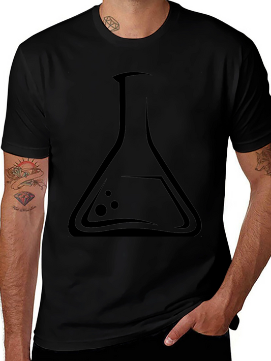 Science Beaker Graphic Tee - Cool Experiment Design
