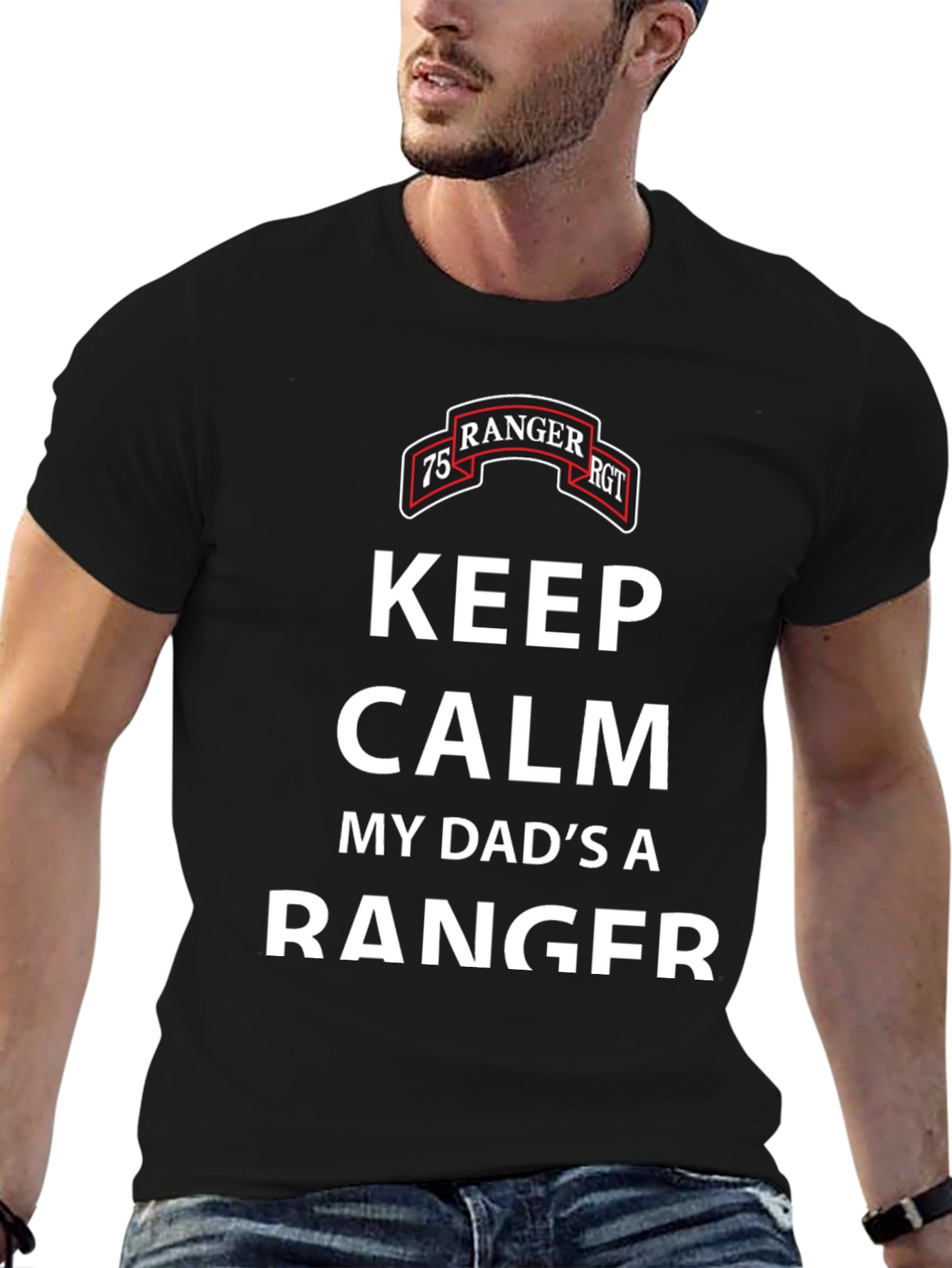 Keep Calm My Dads A Ranger T-Shirt