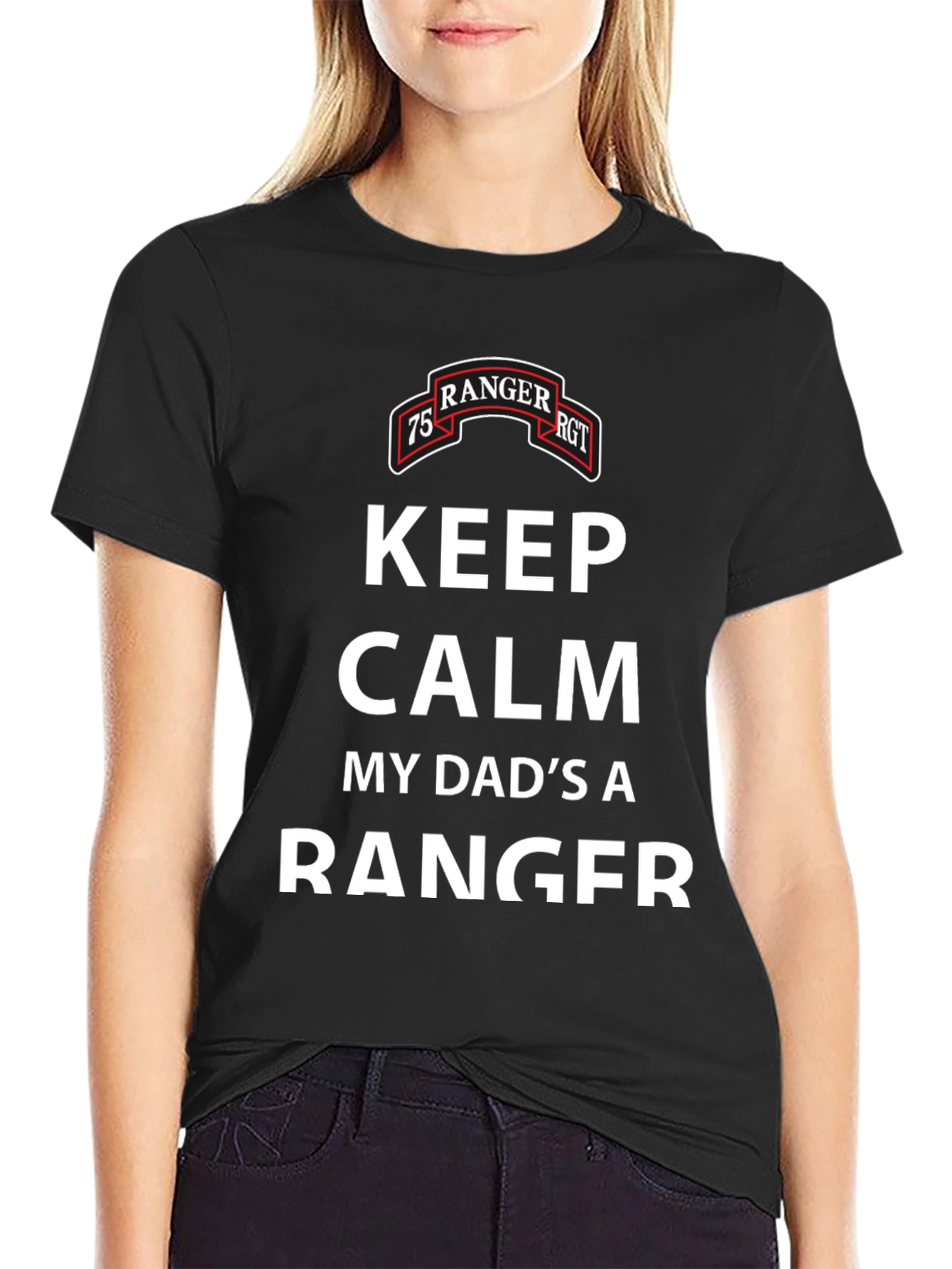 Keep Calm My Dads A Ranger T-Shirt