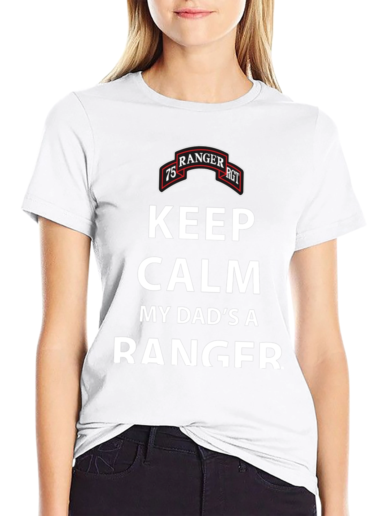 Keep Calm My Dads A Ranger T-Shirt