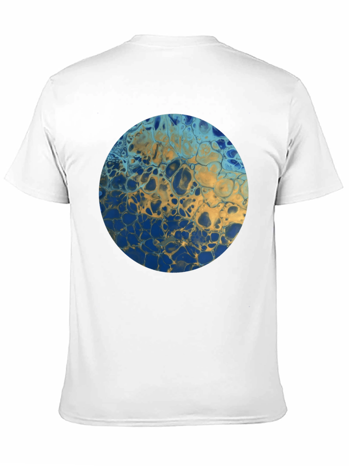 Abstract Swirl Circle Graphic Tee