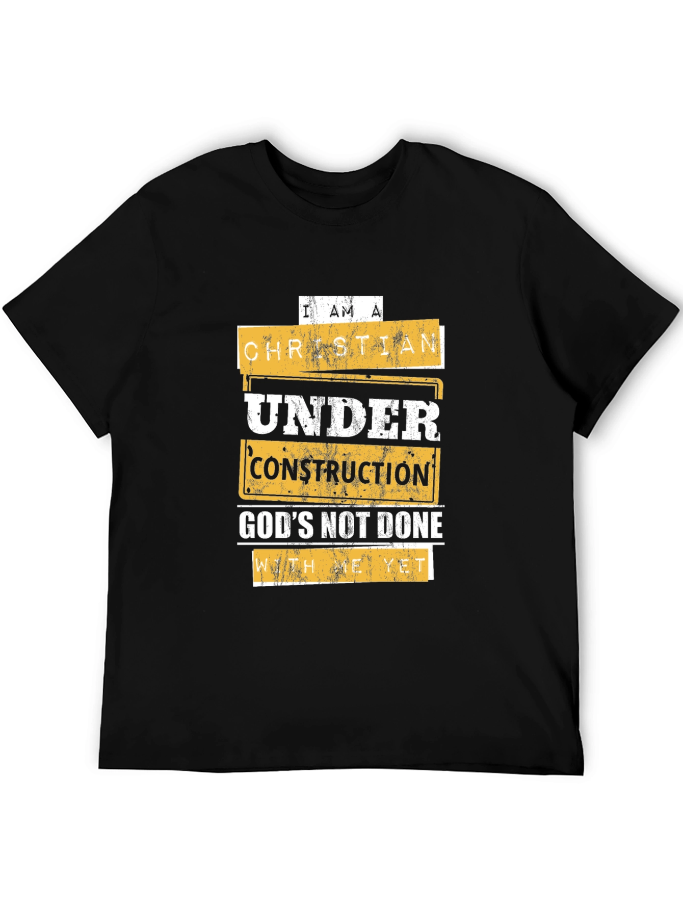 Christian Under Construction Graphic Tee