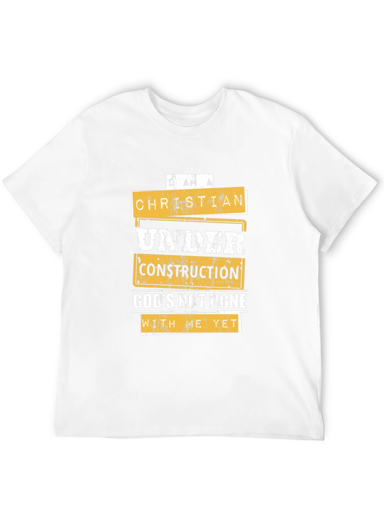 Christian Under Construction Graphic Tee