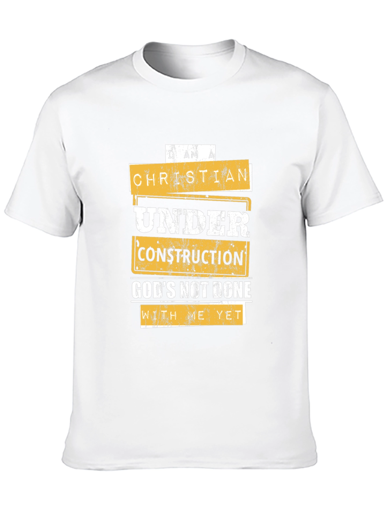 Christian Under Construction Graphic Tee