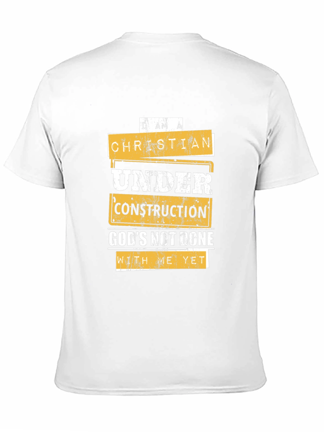 Christian Under Construction Graphic Tee