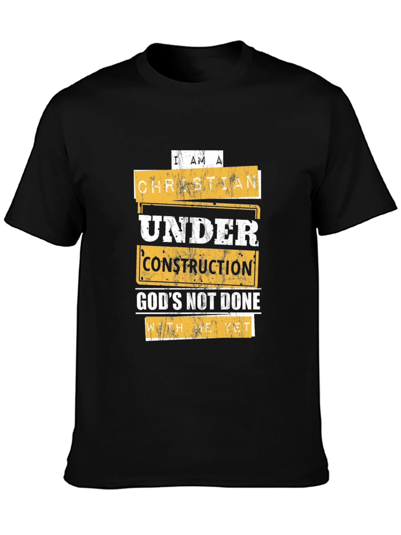 Christian Under Construction Graphic Tee