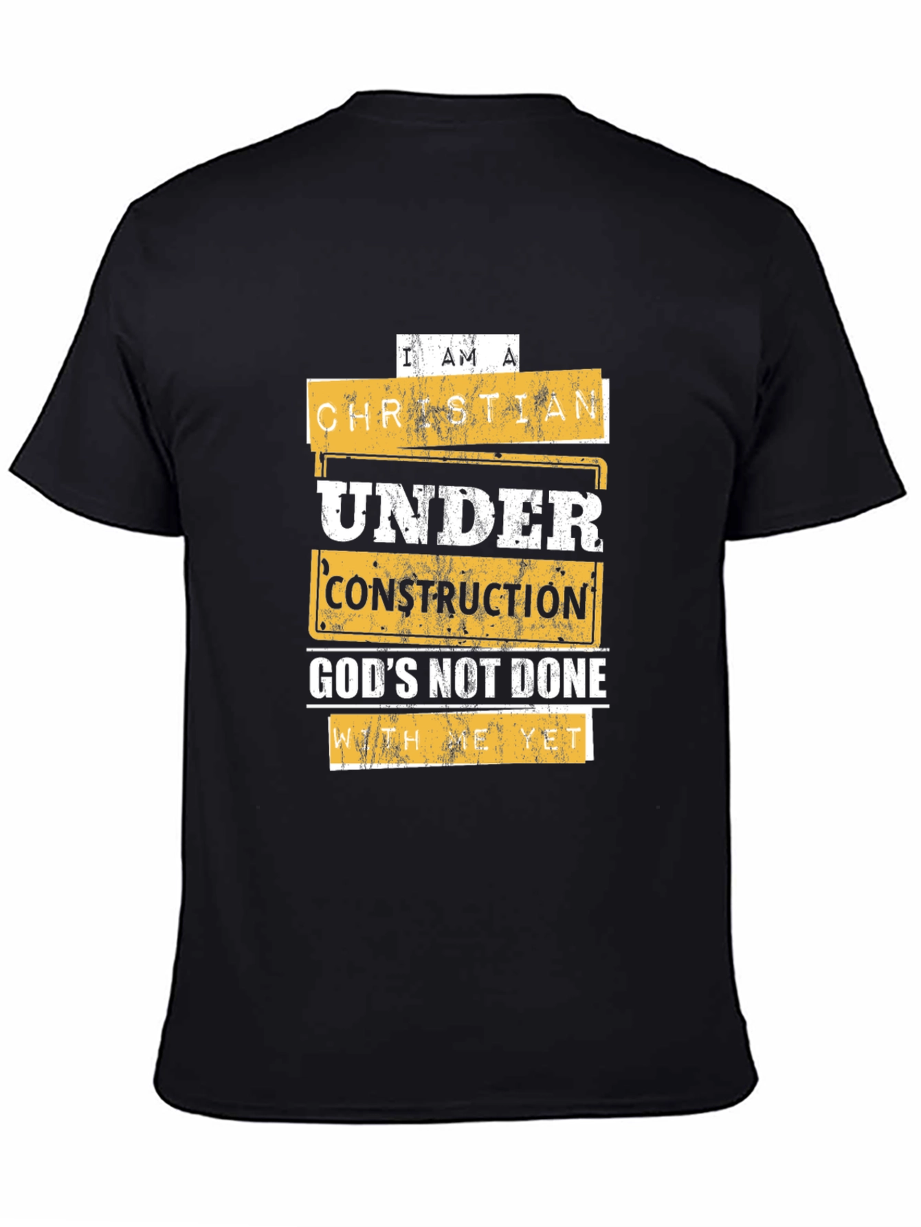 Christian Under Construction Graphic Tee