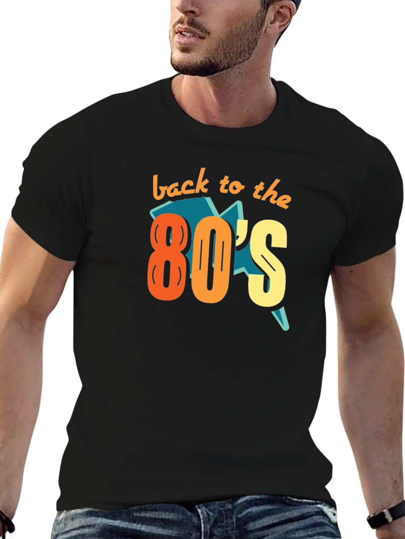 Back to the 80s Graphic Tee - Retro Style!