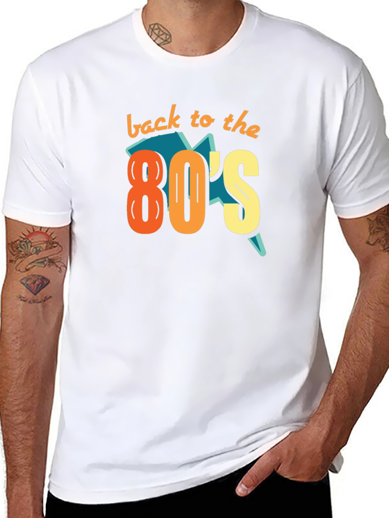 Back to the 80s Graphic Tee - Retro Style!