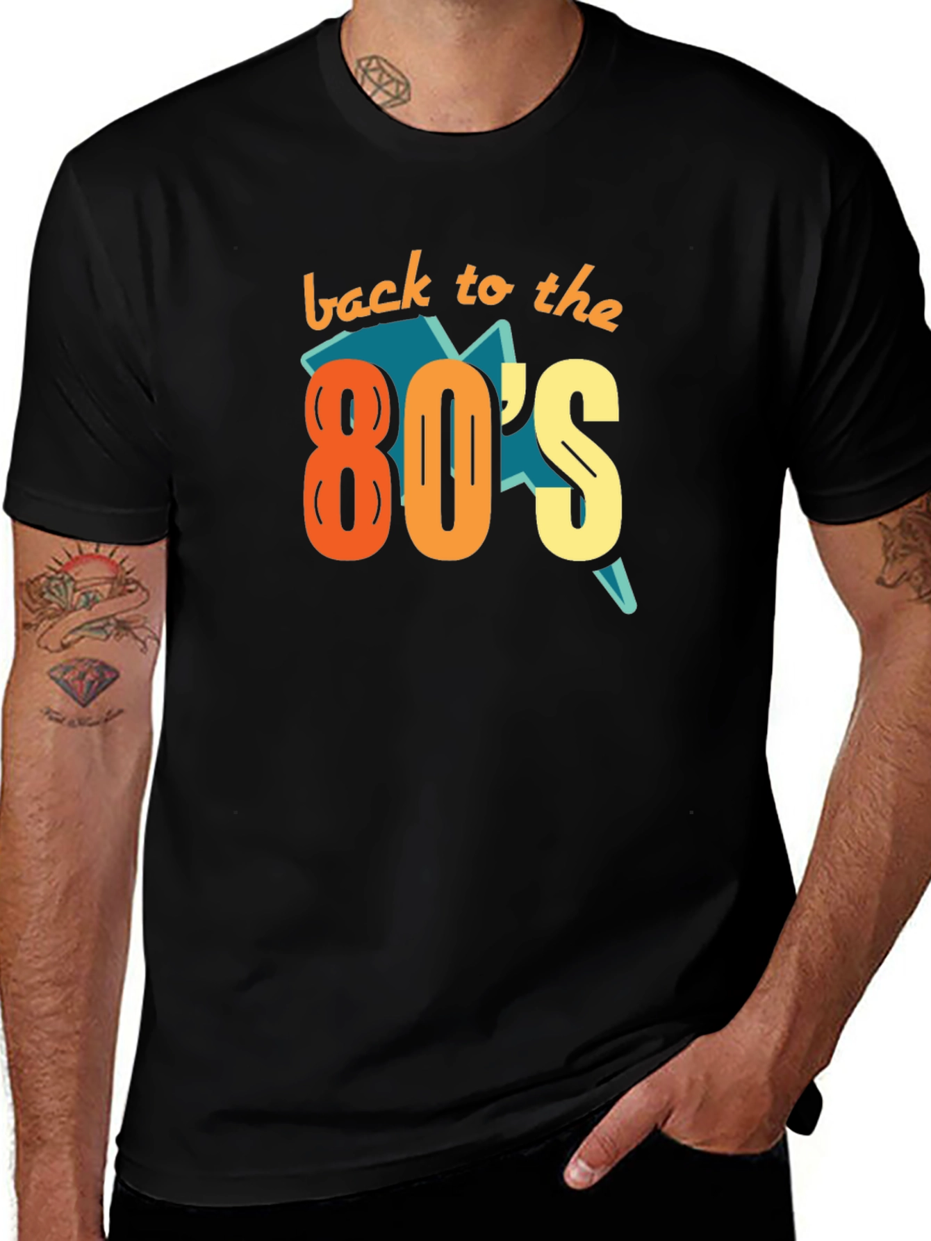 Back to the 80s Graphic Tee - Retro Style!