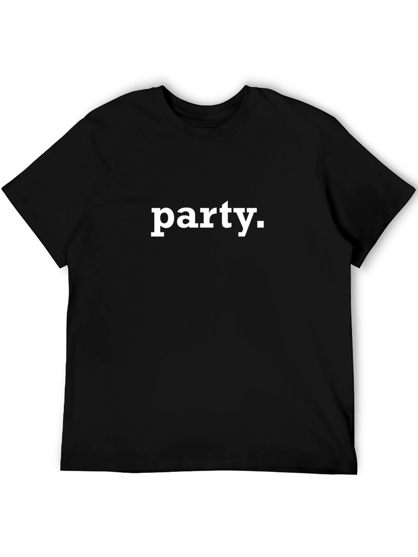 Party T-Shirt - Minimalist Design