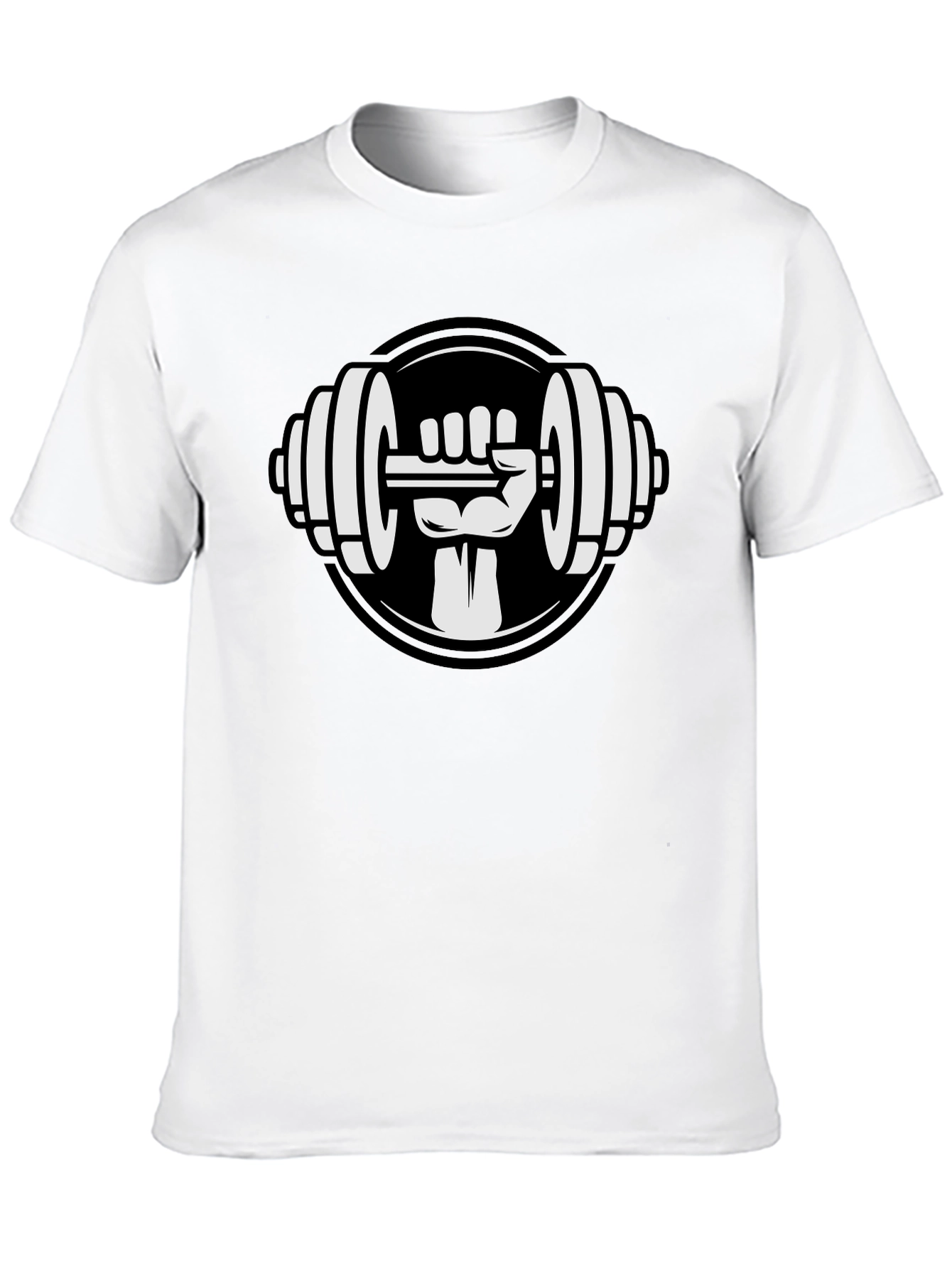 Weightlifting Hand T-Shirt - Black Graphic Tee