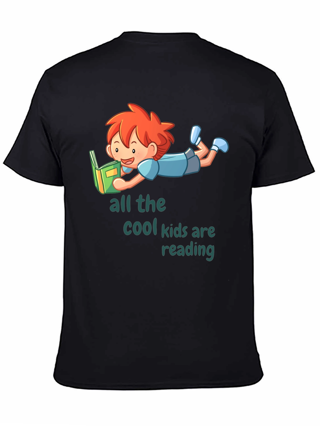 Cool Kids Reading Graphic T-Shirt