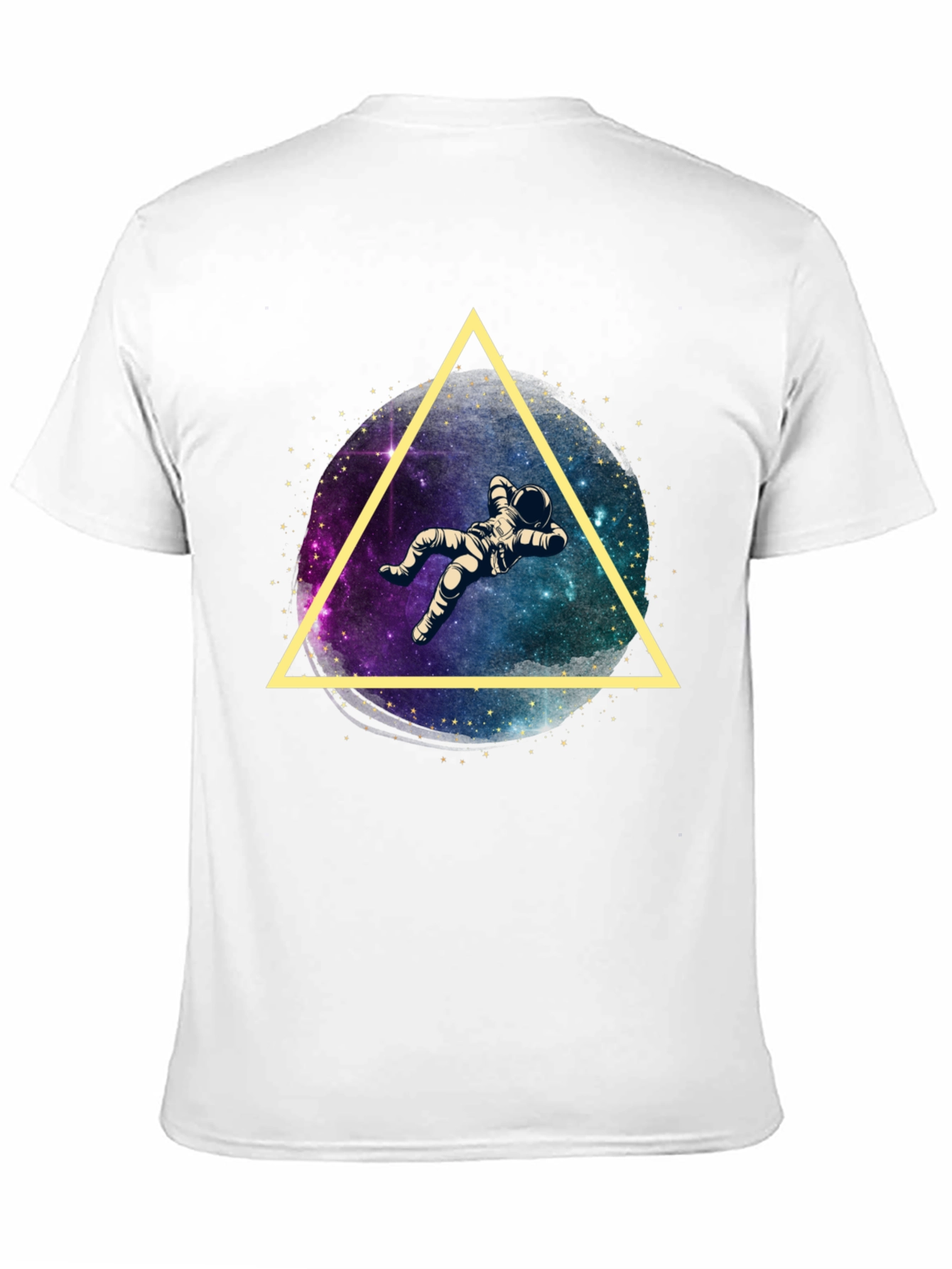 Astronaut Triangle Graphic Tee