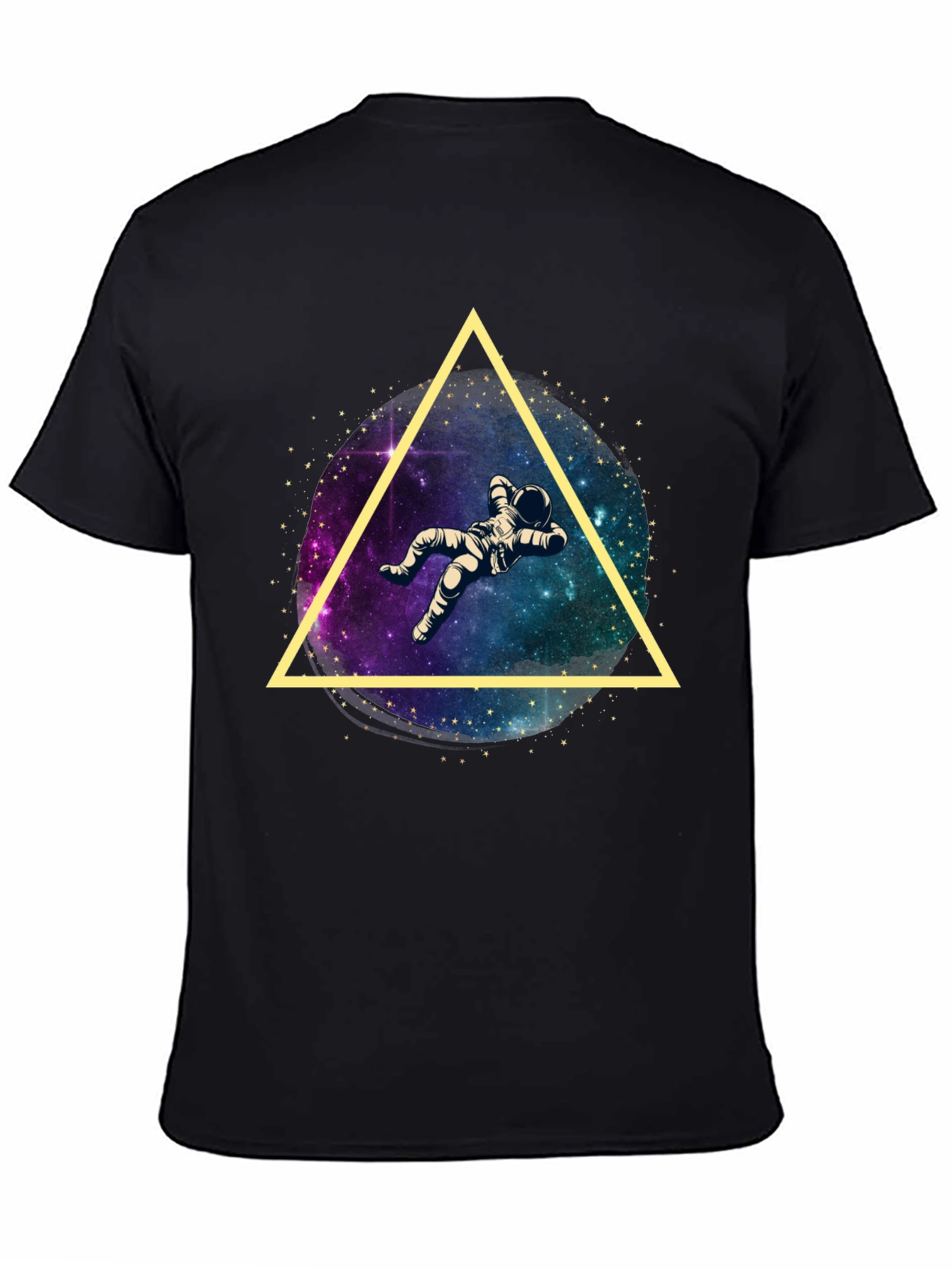 Astronaut Triangle Graphic Tee