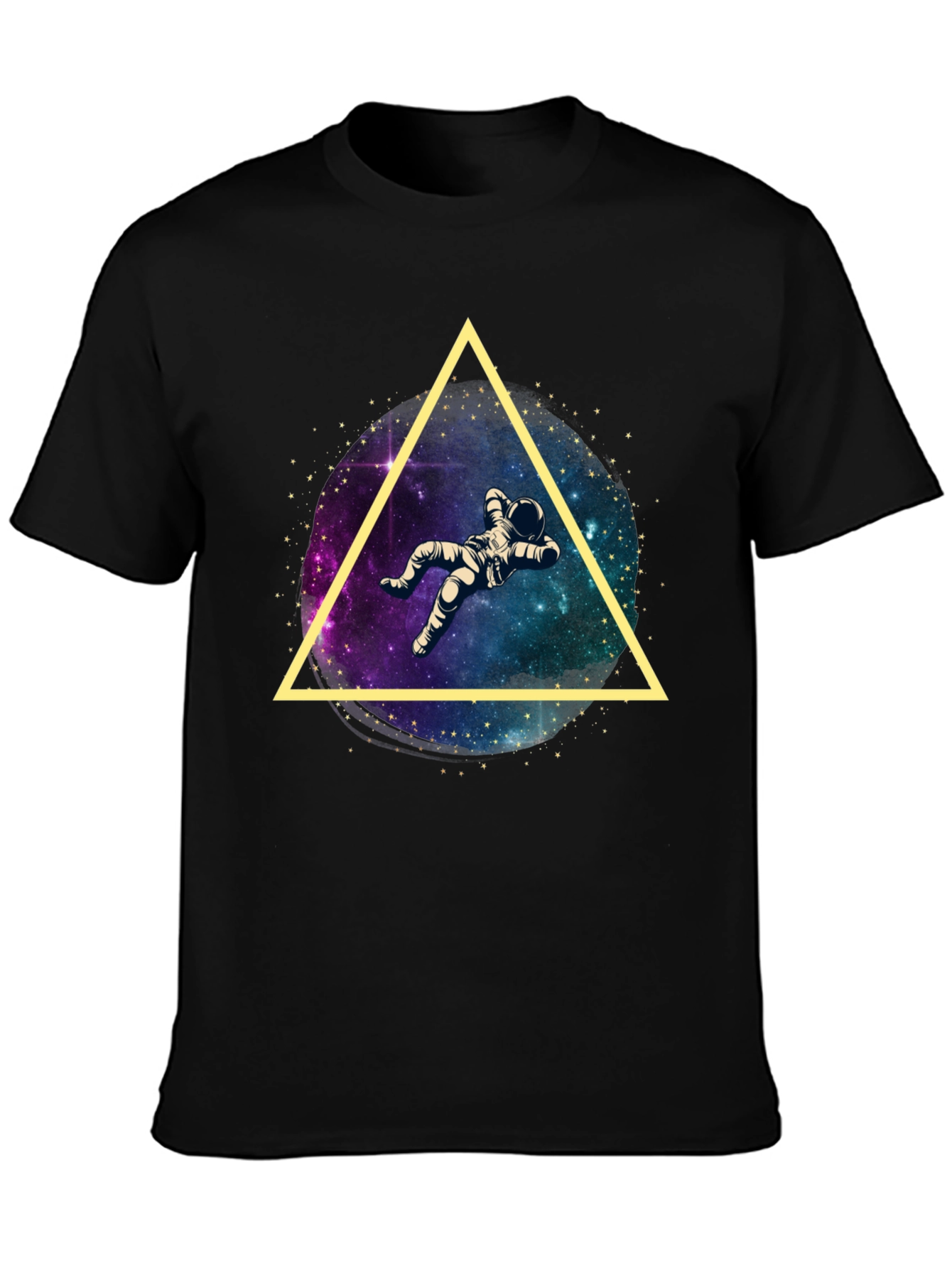 Astronaut Triangle Graphic Tee