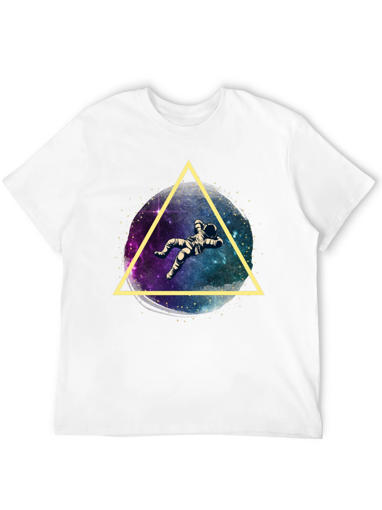 Astronaut Triangle Graphic Tee