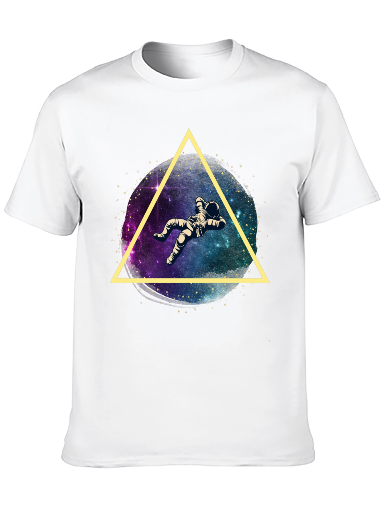 Astronaut Triangle Graphic Tee