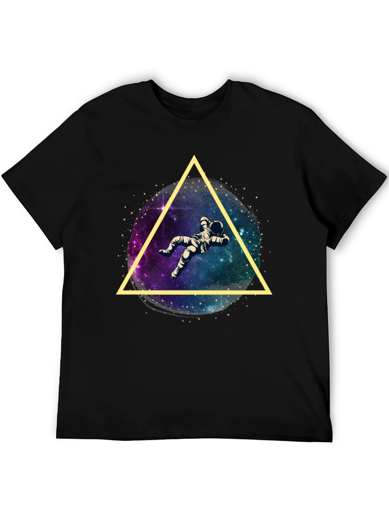 Astronaut Triangle Graphic Tee