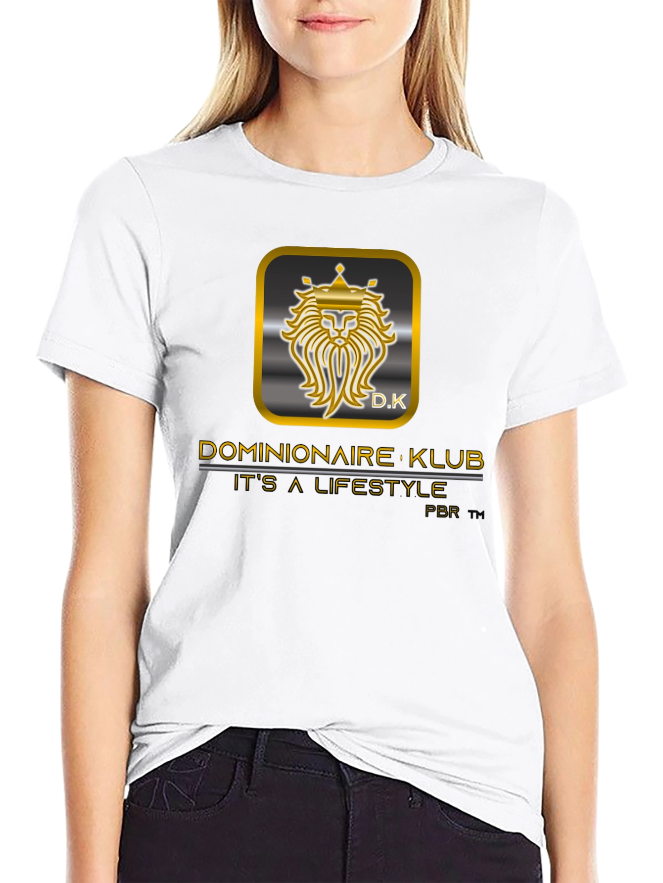 Dominionaire Klub Lifestyle Black Tee