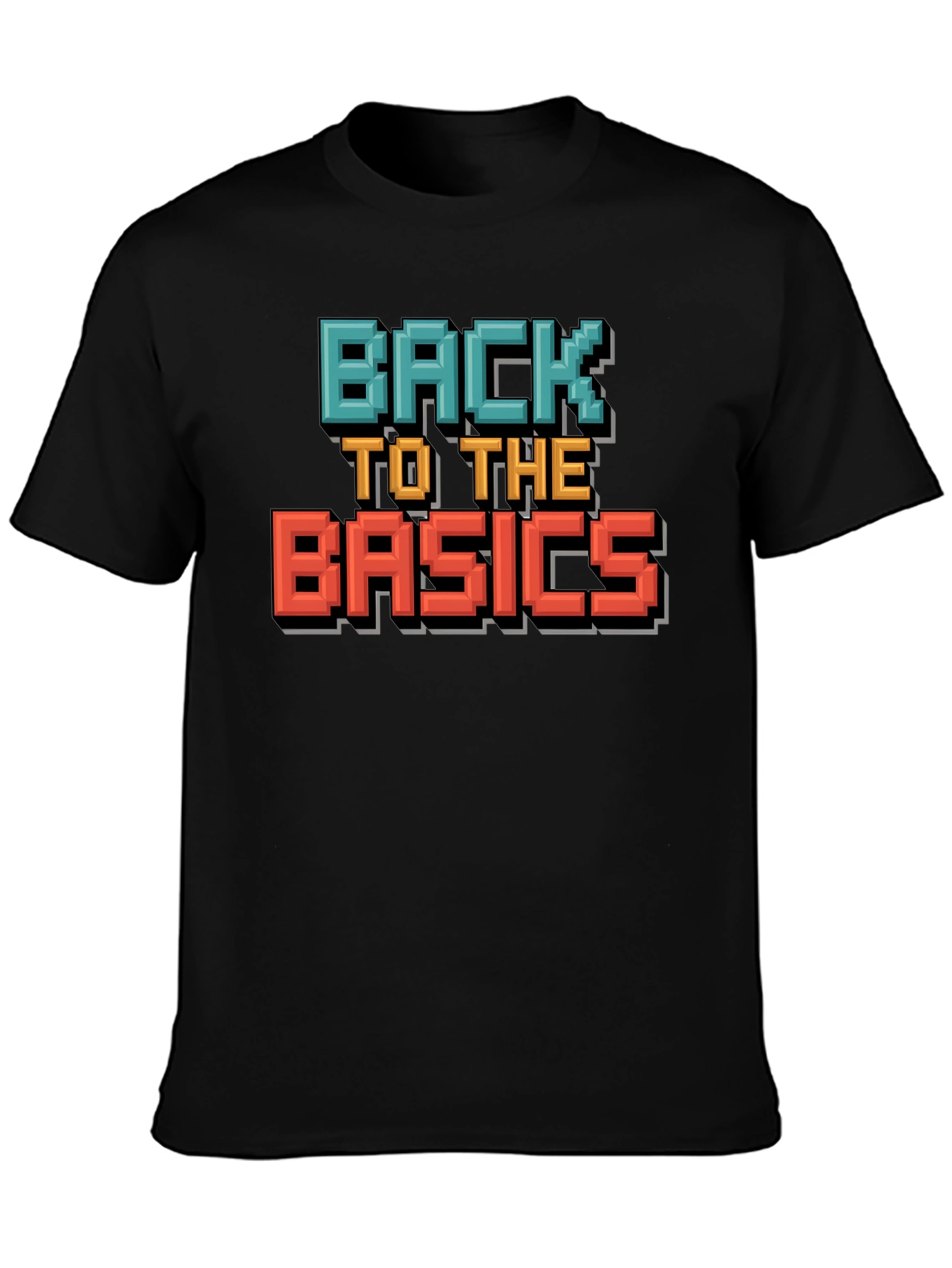 Back to the Basics Retro Graphic T-Shirt