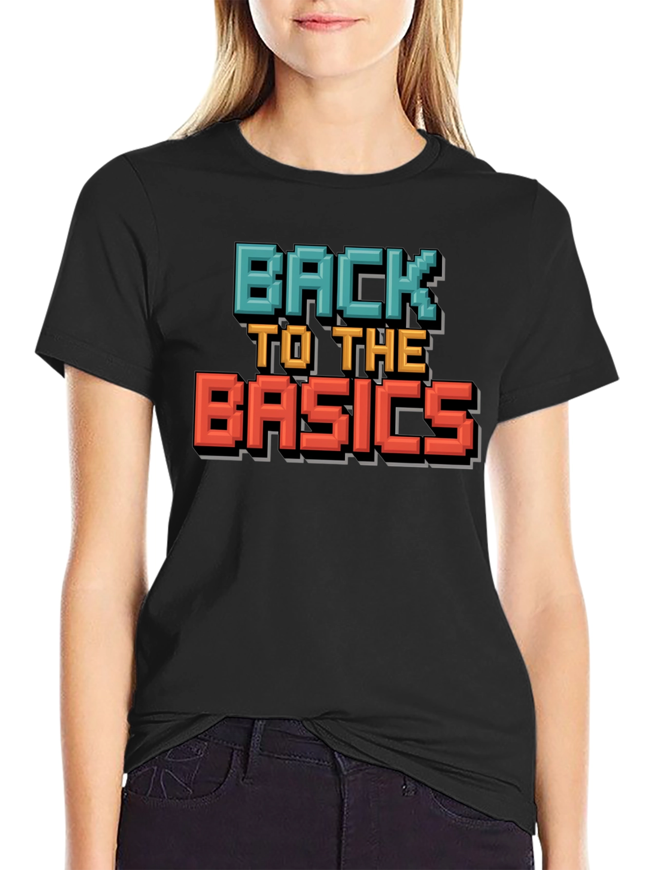 Back to the Basics Retro Graphic T-Shirt
