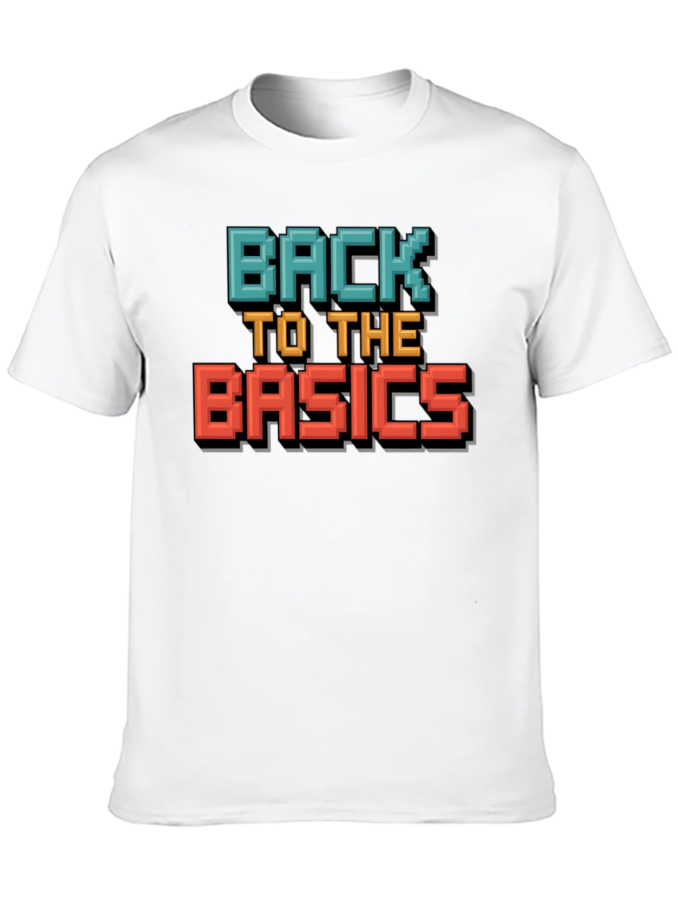 Back to the Basics Retro Graphic T-Shirt