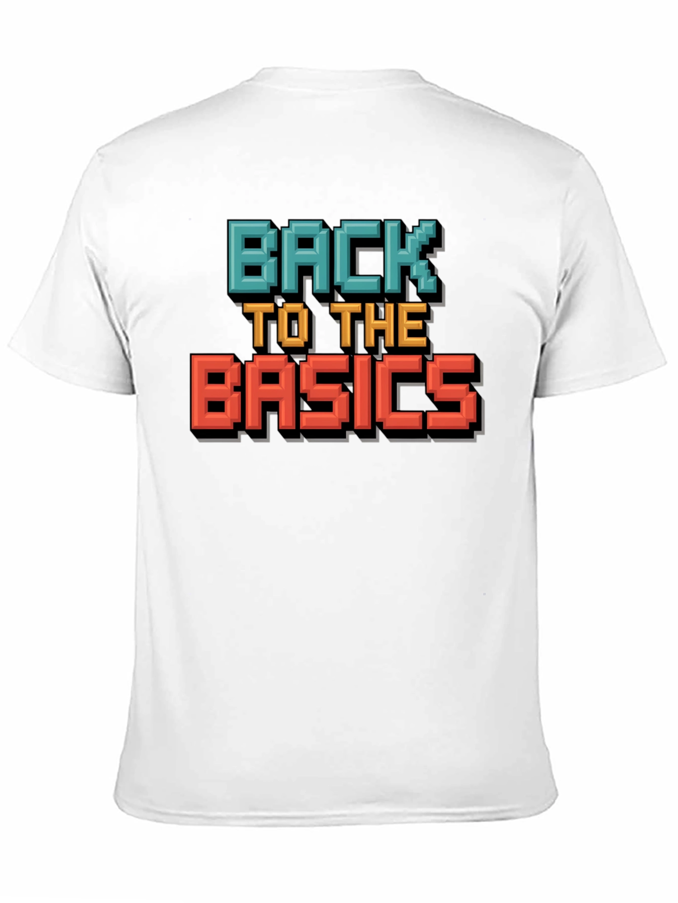 Back to the Basics Retro Graphic T-Shirt