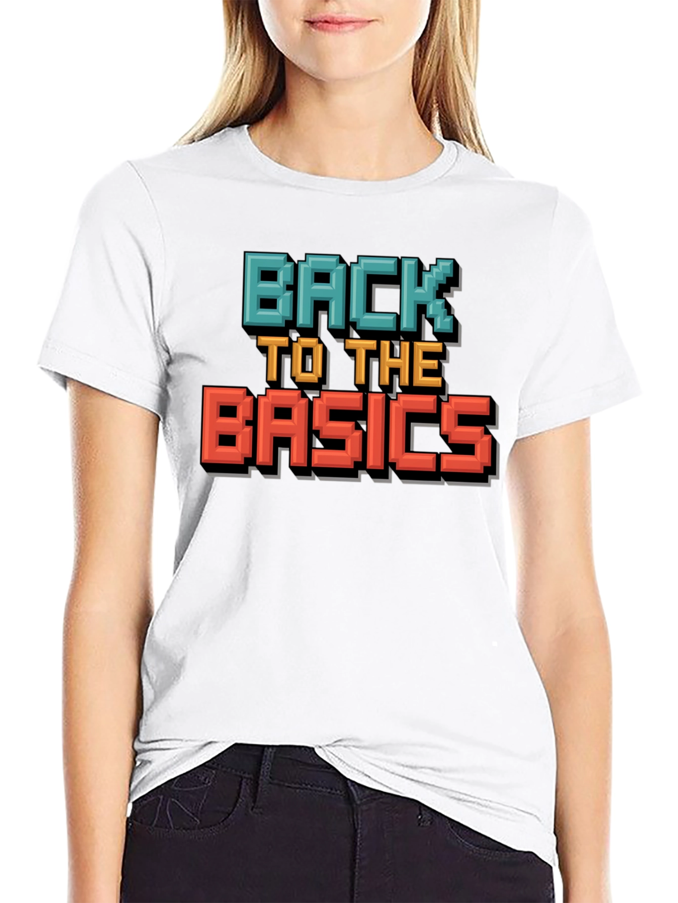 Back to the Basics Retro Graphic T-Shirt