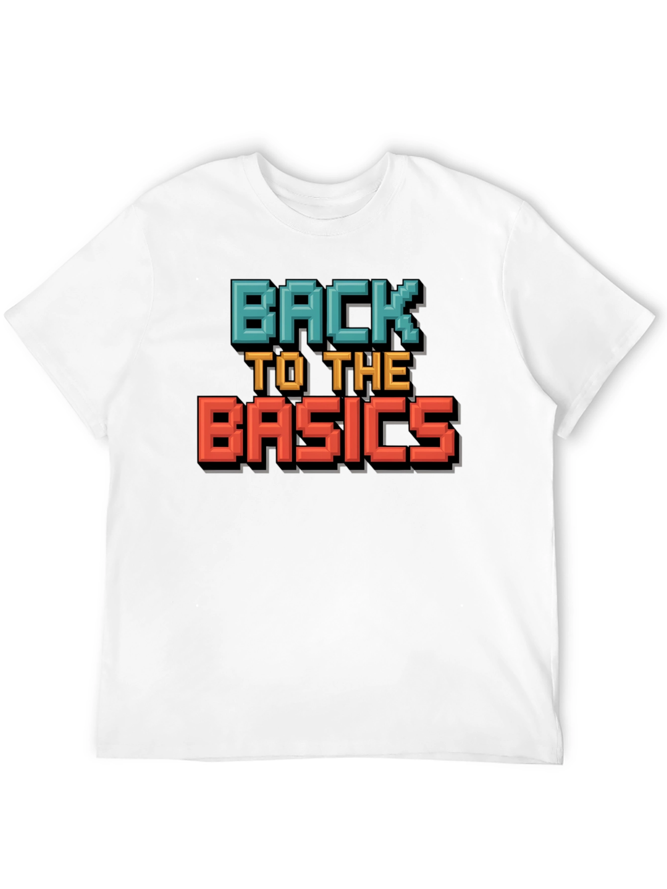 Back to the Basics Retro Graphic T-Shirt