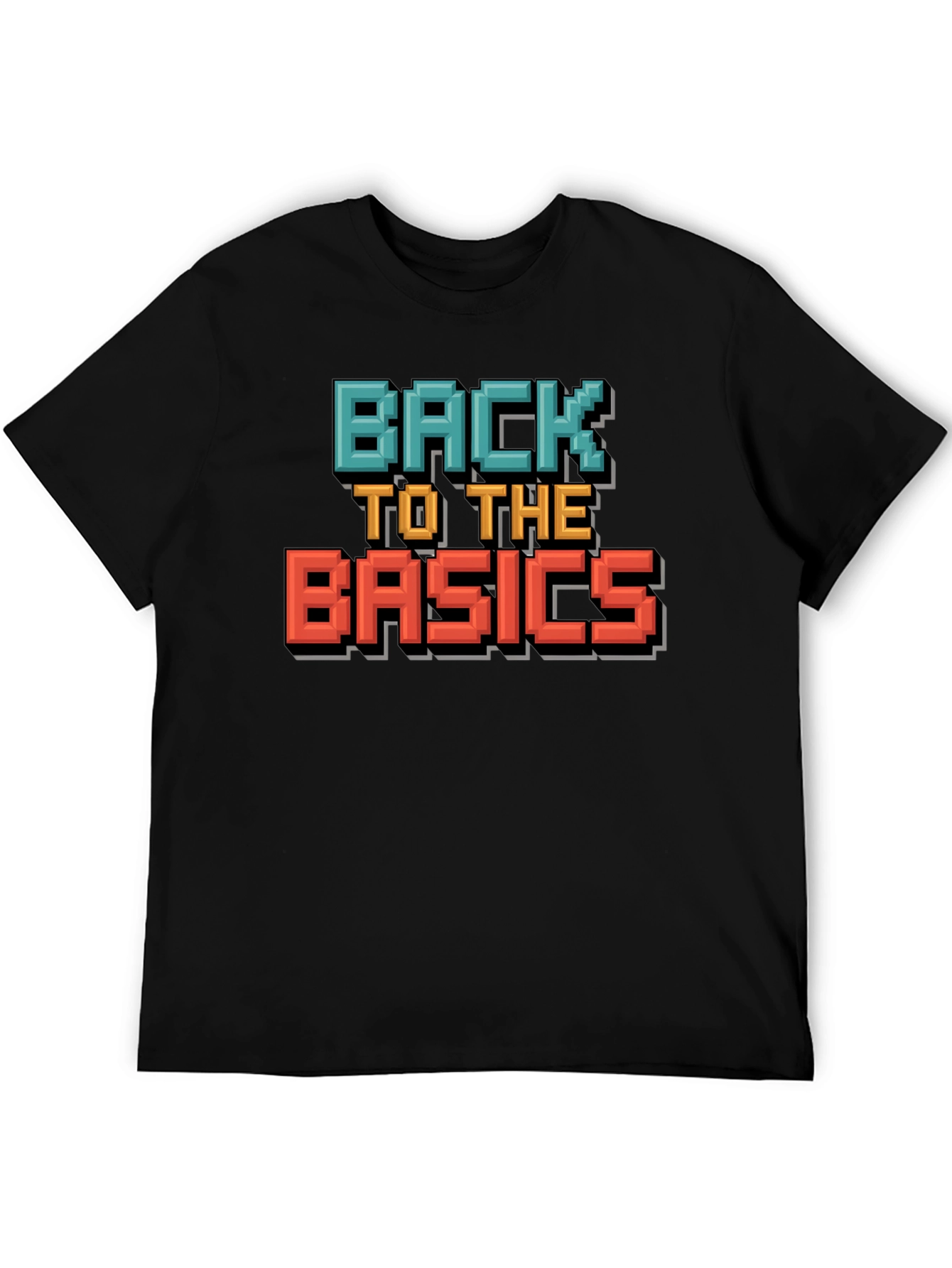 Back to the Basics Retro Graphic T-Shirt